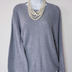 Womens BCBG bishop sleeve sweater NWT